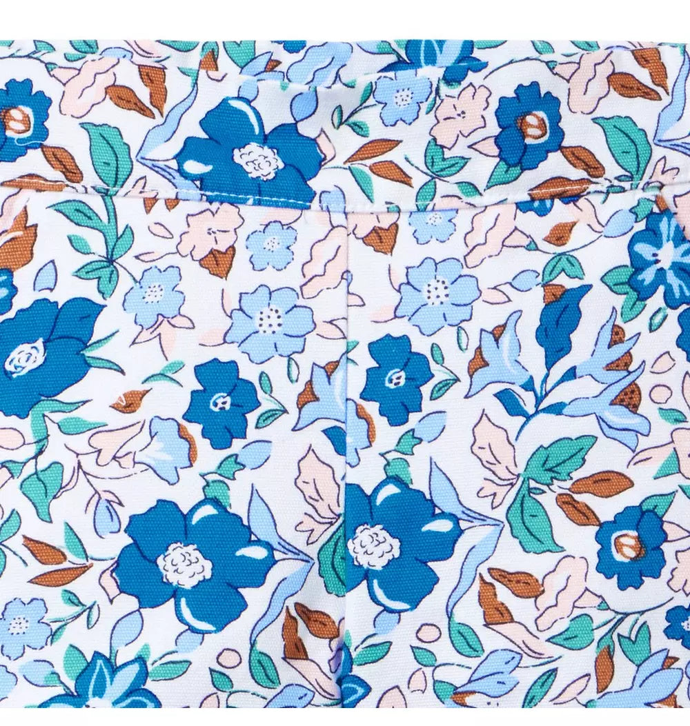 BLUE FLORAL SHORT