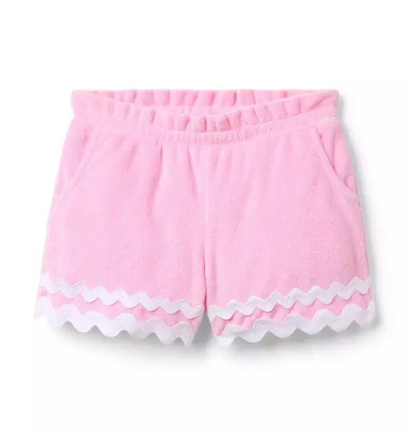 PINK TERRY SHORT SWIM