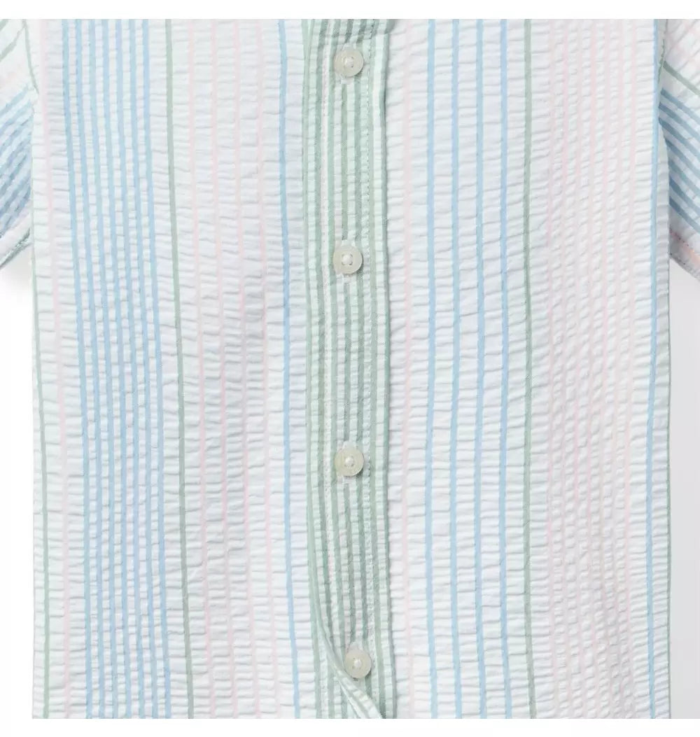 SEERSUCKER TOP