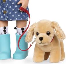 6" COCKER SPANIEL PUP W/BAG & ACCESSORIES