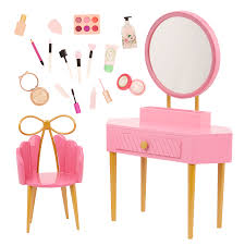 VANITY W/CHAIR & ACCESSORIES