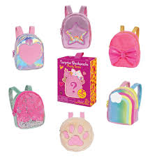 MINI BACKPACKS W/SURPRISE PARTY ACCS - BLIND PACKS