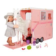 HORSE TRAILER W/ ACCESSORIES