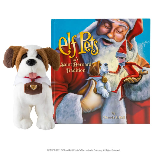 Elf Pets: A St. Bernard Tradition Spanish