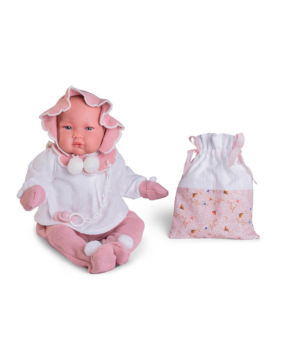 MI PRIMER REBORN ALEJANDRA CON BOLSITO PARA MERIENDA