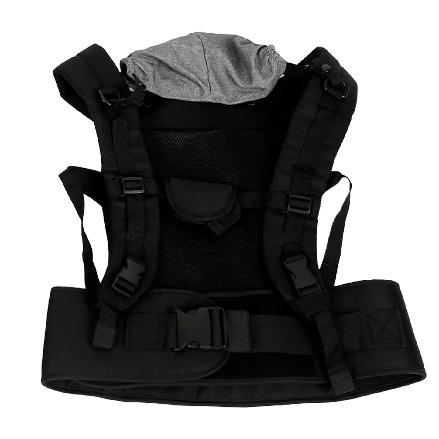 Mochila Porta Bebé Gris