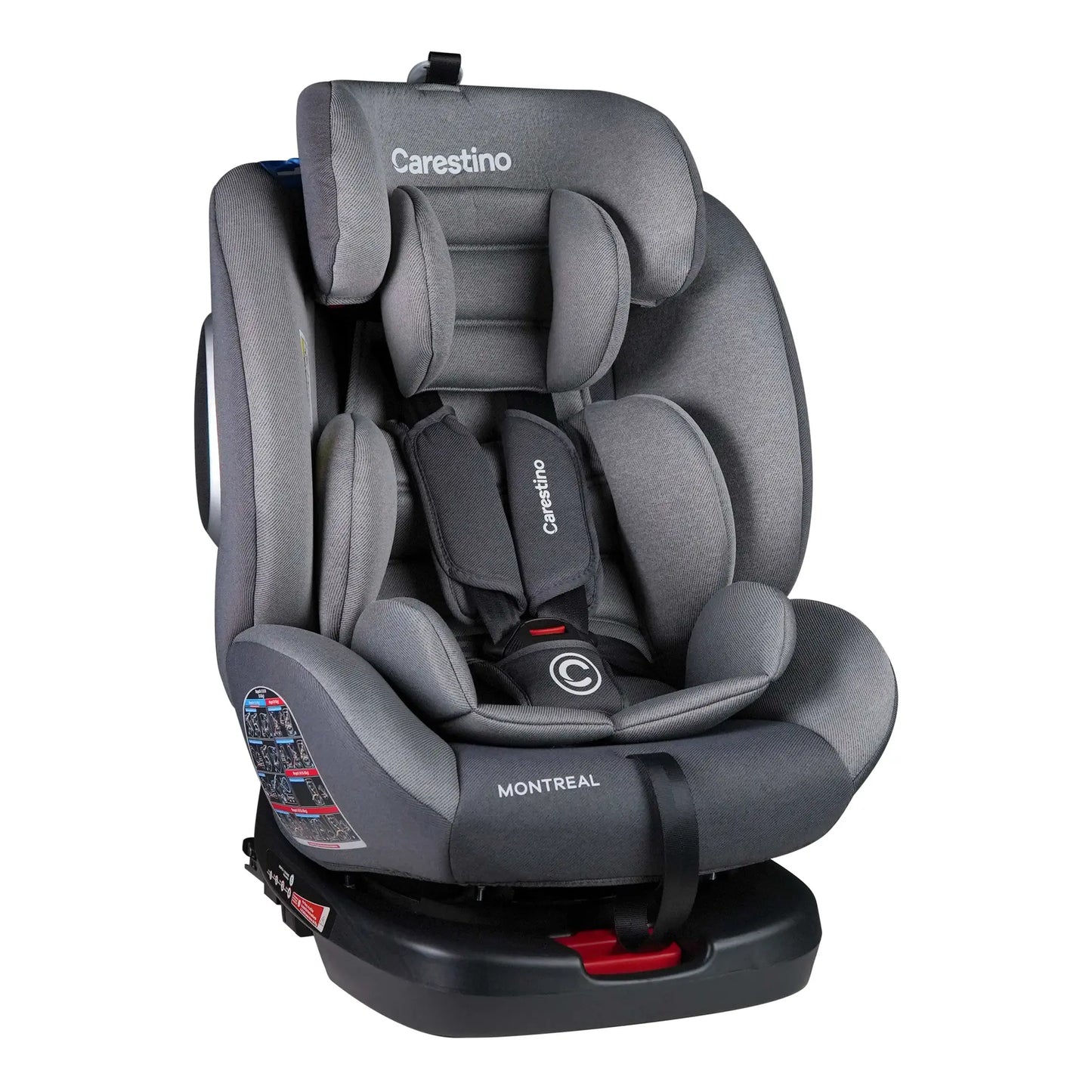 Silla para Auto Montreal Grupo 0/I/II/III ISOFIX Gris