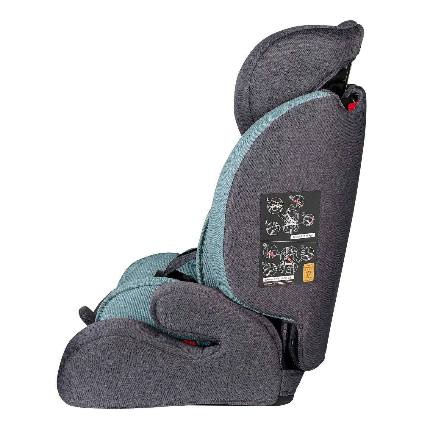 Silla para Auto Berlín Grupo I/II/III Verde