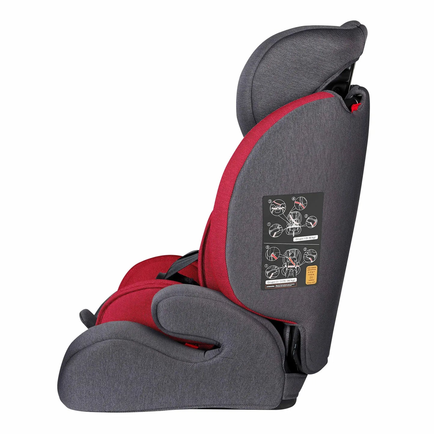 Silla para Auto Berlín Grupo I/II/III Roja