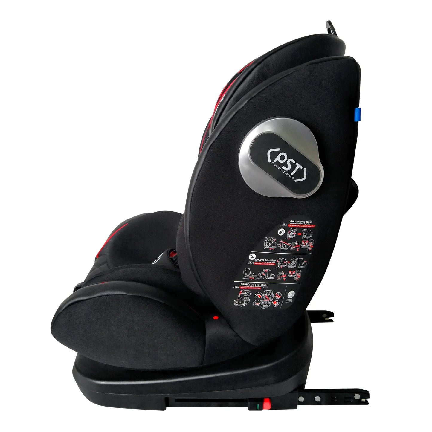 Silla para Auto Vancouver Grupo 0/1/2/3 ISOFIX Negra