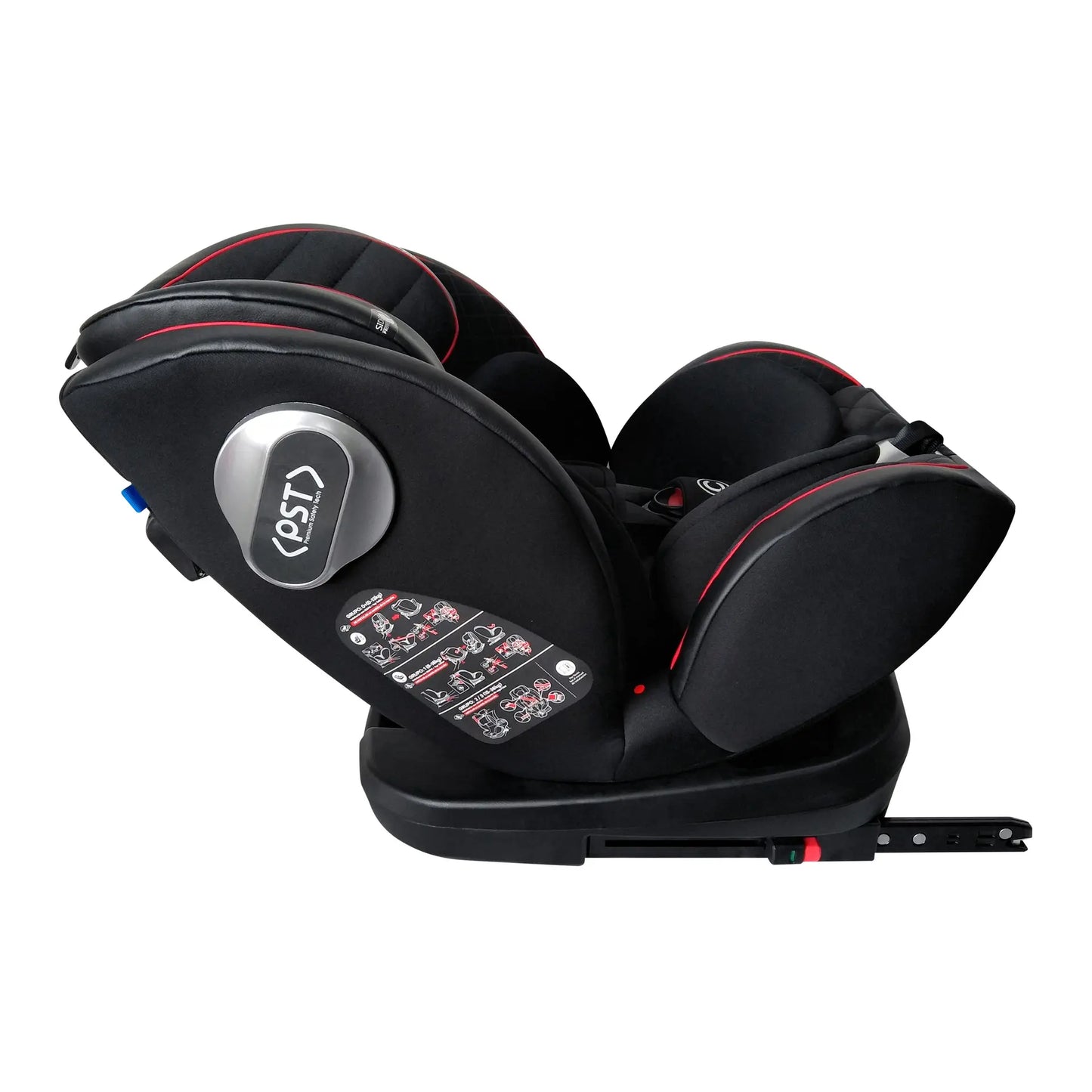 Silla para Auto Vancouver Grupo 0/1/2/3 ISOFIX Negra