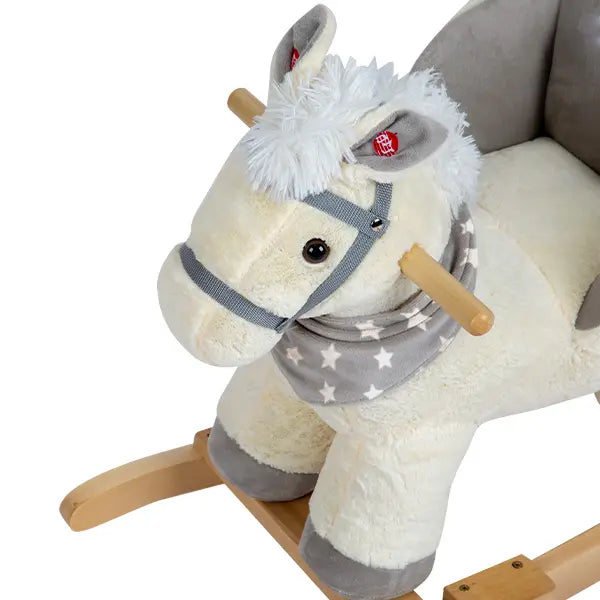 Mecedor Peluche CABALLO BLANCO