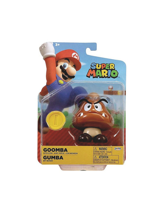 Super Mario 4 Single Figures asst in Goomba