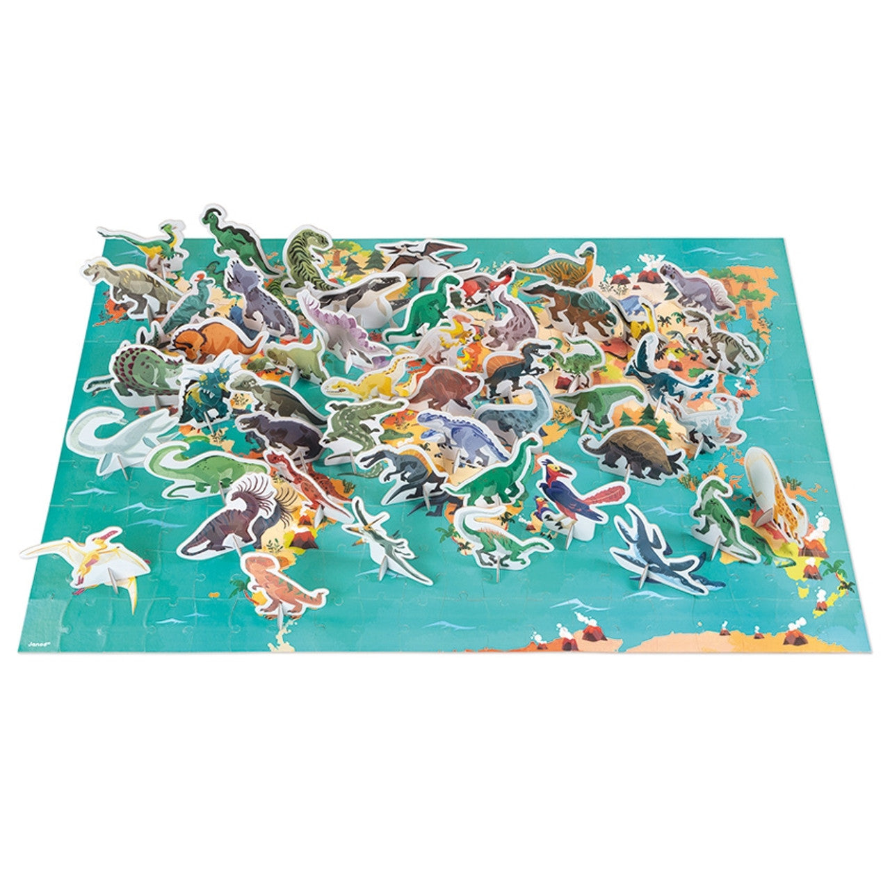 PUZZLE EDUCATIVO: LOS DINOSAURIOS