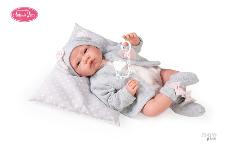 RECIÉN NACIDA LÚA CON COJÍN Y CHAQUETA