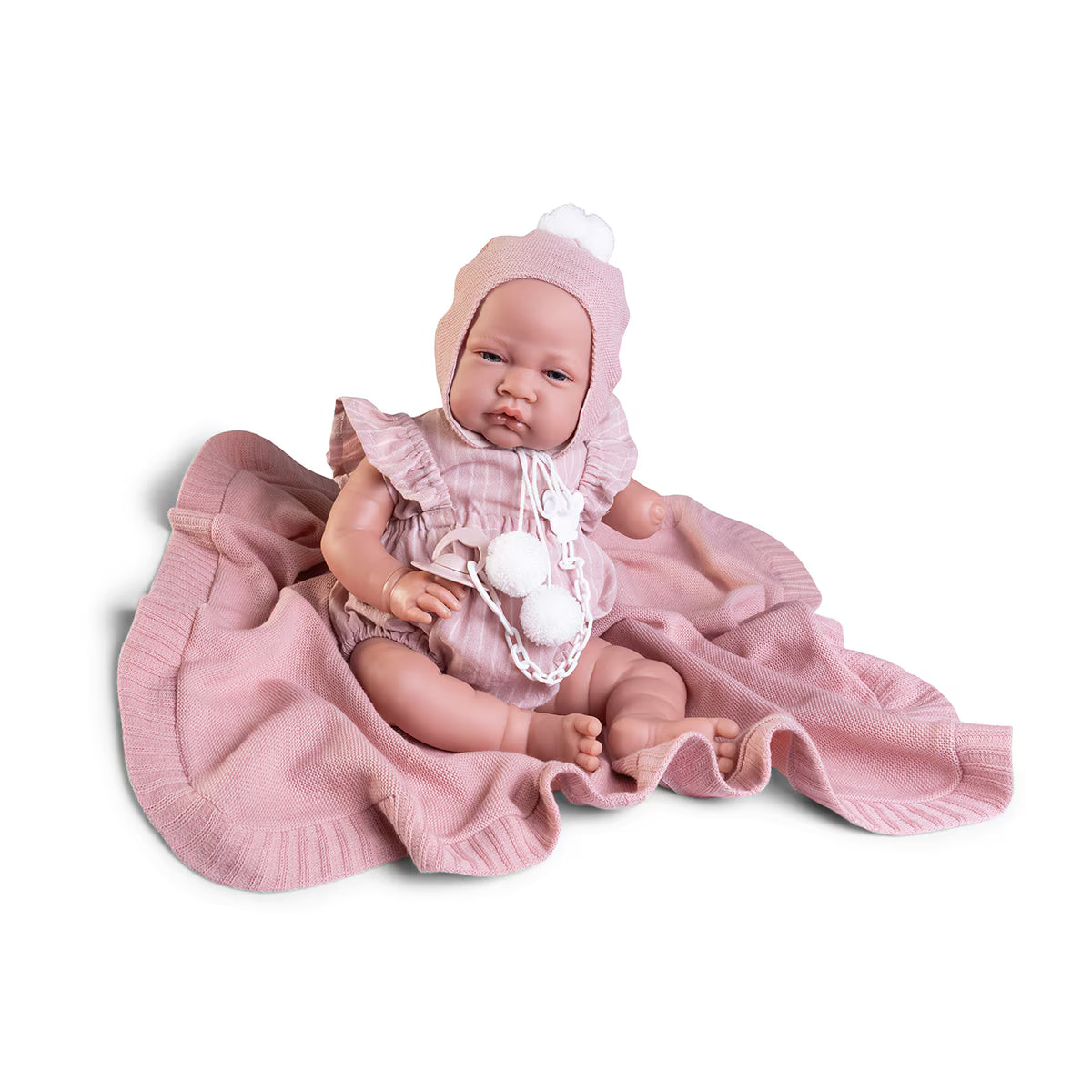 Recién Nacida inclusiva con mantita