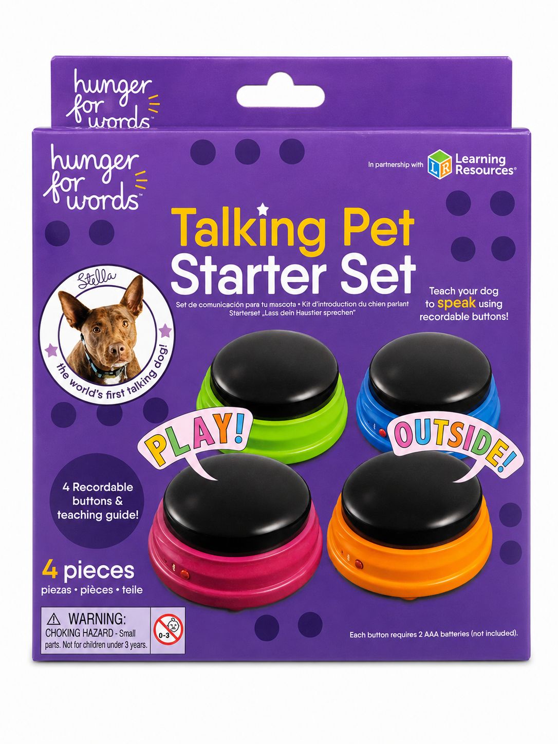 TALKING PET STARTER SET