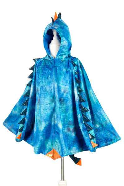 Dragon cape blue, 4-7 yrs (1 pc)