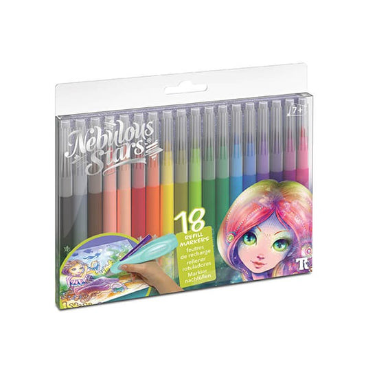 Washable Markers 18-pack ( Refill Pack)