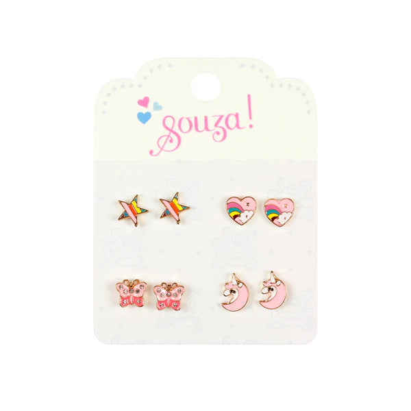 Ear pins Miracle (4 pairs/card, 1 card)