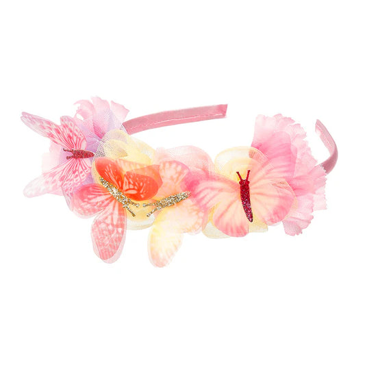 Tiara Lilyanne flowers & butterflies (1 pc)