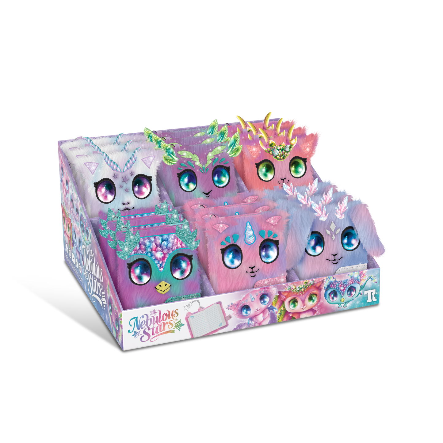FUZZY MINI NOTEBOOK (SURTIDO)