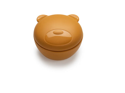 Silicone Bowl with Lid - Bear (6pc/inner)