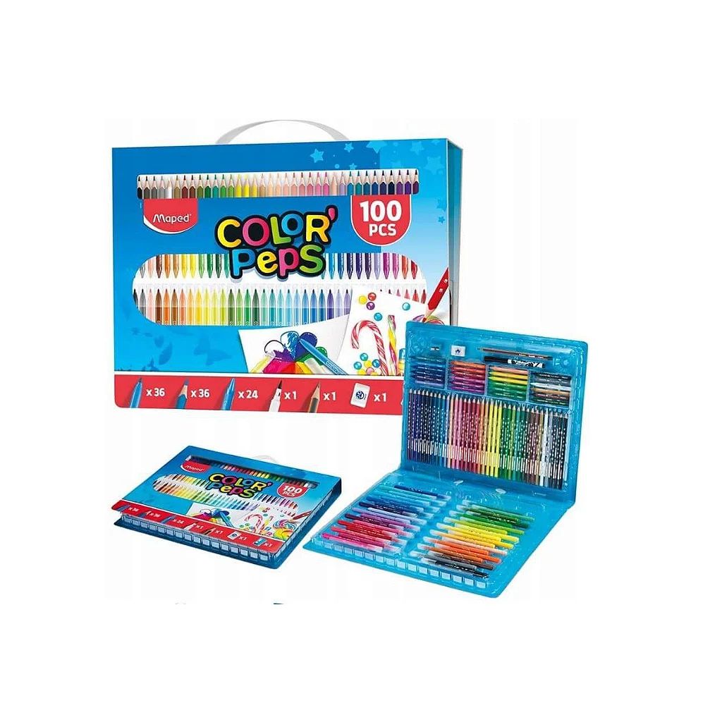 KIT DE COLORANTE 100 PZSCOLORPEPS MAPED