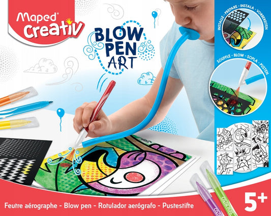 BLOWPEN ART POP MAPEDCREATIV ESTUCHE DE CARTON