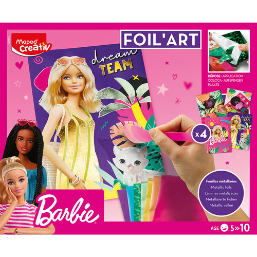 LAMINAS METALIZADAS - BARBIE