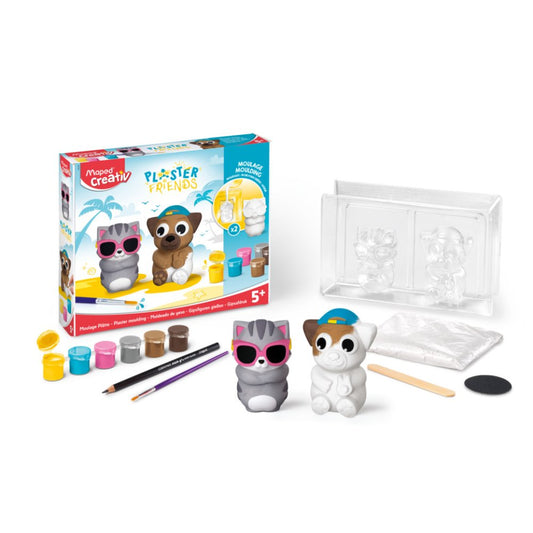 PLASTER FRIENDS SUMMER MOLDEADO DE YESO CAJA