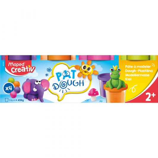 PLASTILINA POT X4 FANCY EARLY
AGE MAPED CREATIV