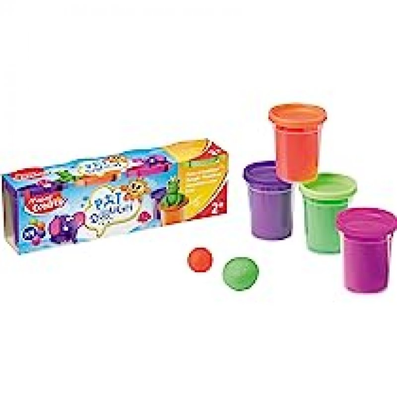 PLASTILINA POT X4 FANCY EARLY
AGE MAPED CREATIV
