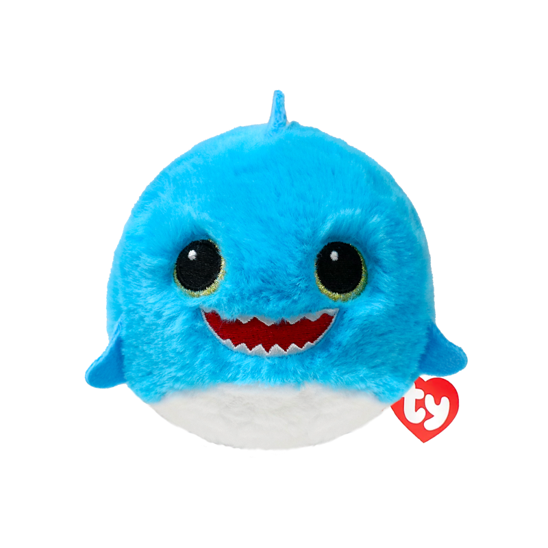 TY BEANIE BOUNCERS FINS TIBURON AZUL REGULAR