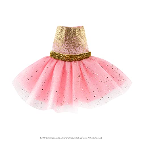 CLAUS COUTURE® VESTIDO DE FIESTA ROSA BRILLANTE (E)
