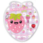 MINI  DIARIO CON PELUCHE - KAWAII FRESA