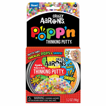 POKE'N DOTS - FULL SIZE 4" THINKING PUTTY TIN