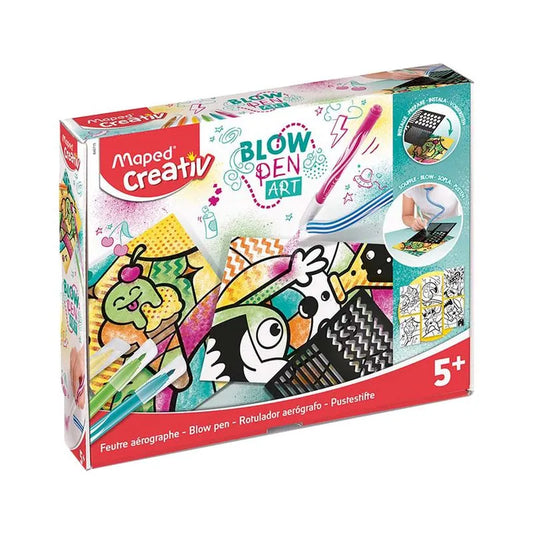 BLOW PEN POP ART MAPED CREATIV ESTUCHE DE CARTON