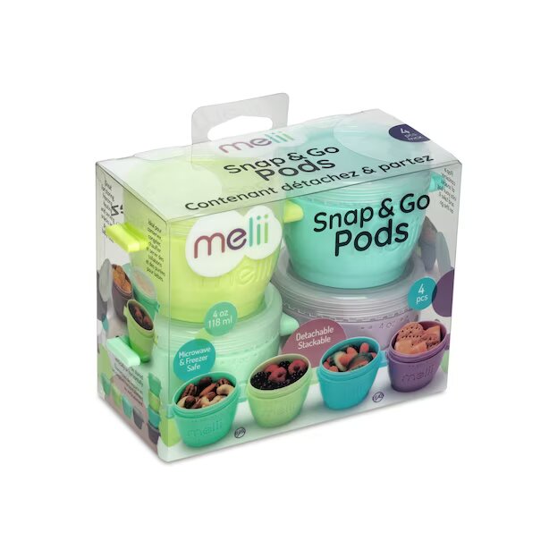 Snap and Go Pods - 4 pcs 6 oz