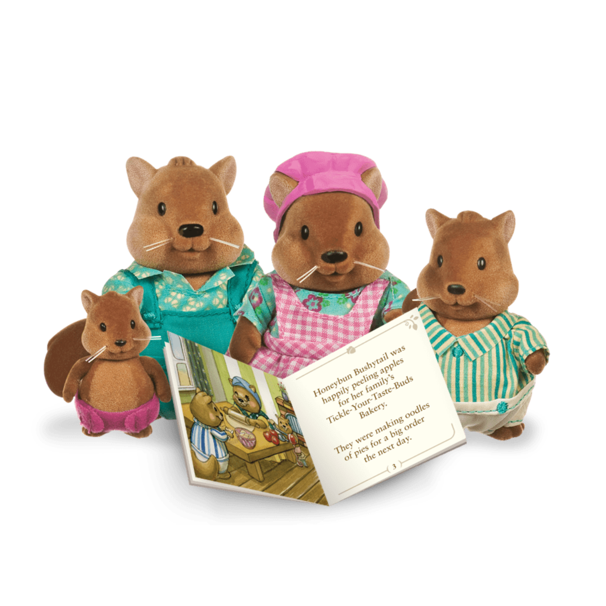 LI'L WOODZEEZ SQUIRREL FAMILY