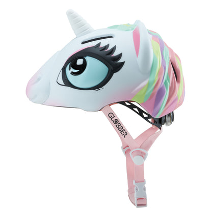 CASCO GLOBBER ANIMAL UNICORNIO BLANCO