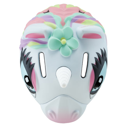 CASCO GLOBBER ANIMAL UNICORNIO BLANCO