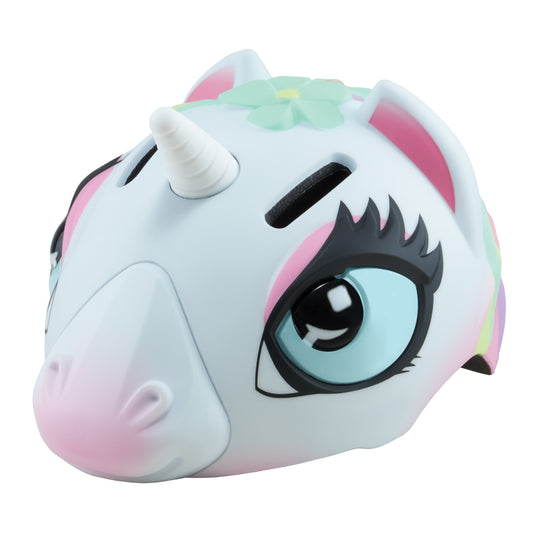 CASCO GLOBBER ANIMAL UNICORNIO BLANCO