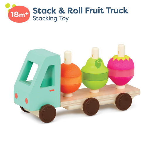 WOODEN FRUIT TRUCK STACKER