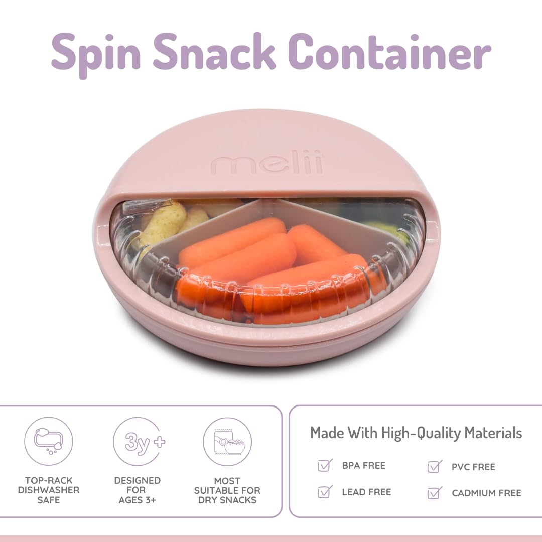 Spin Container -  Pink & Grey (6pc/inner)