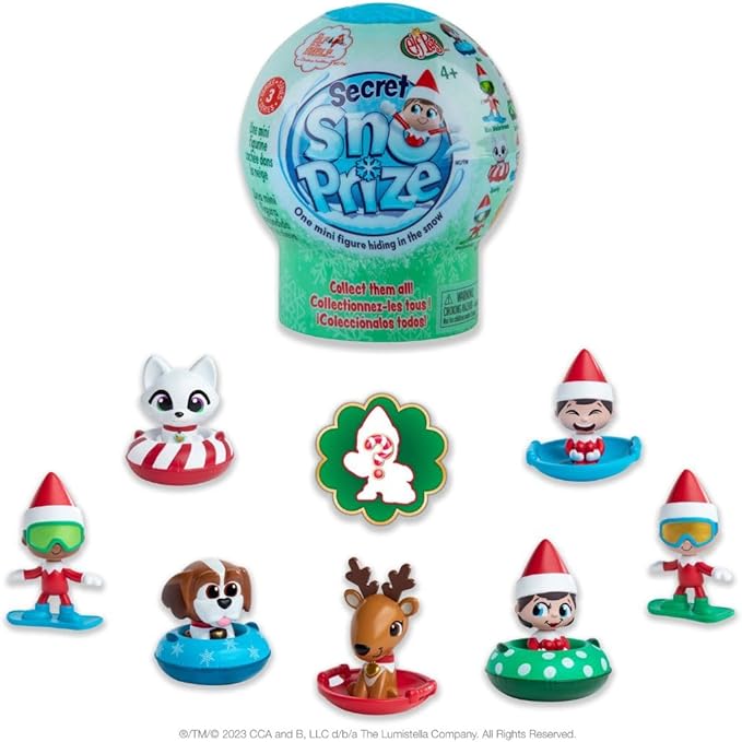 THE ELF ON THE SHELF® AND ELF PETS® SECRET SNOPRIZE S3 FIG. SORPRESAS