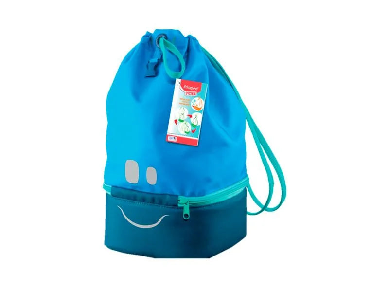 CONCEPT INFANTIL BOLSA DE TELA FIGURATIVA AZUL