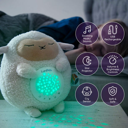 Lumipets Lamb Sound Soother and Star Projector