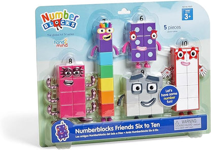 NUMBERBLOCKS® ONE TO FIVE SENSORY BOTTLES