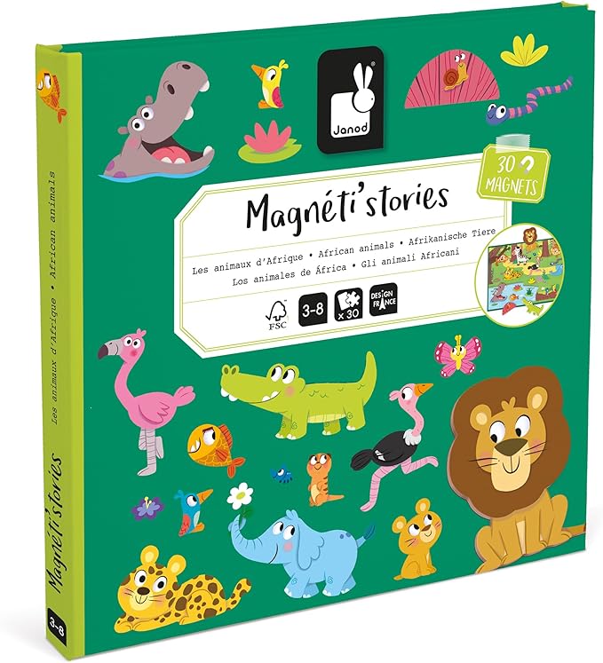 MAGNETI'STORIES LOS ANIMALES DE ÁFRICA